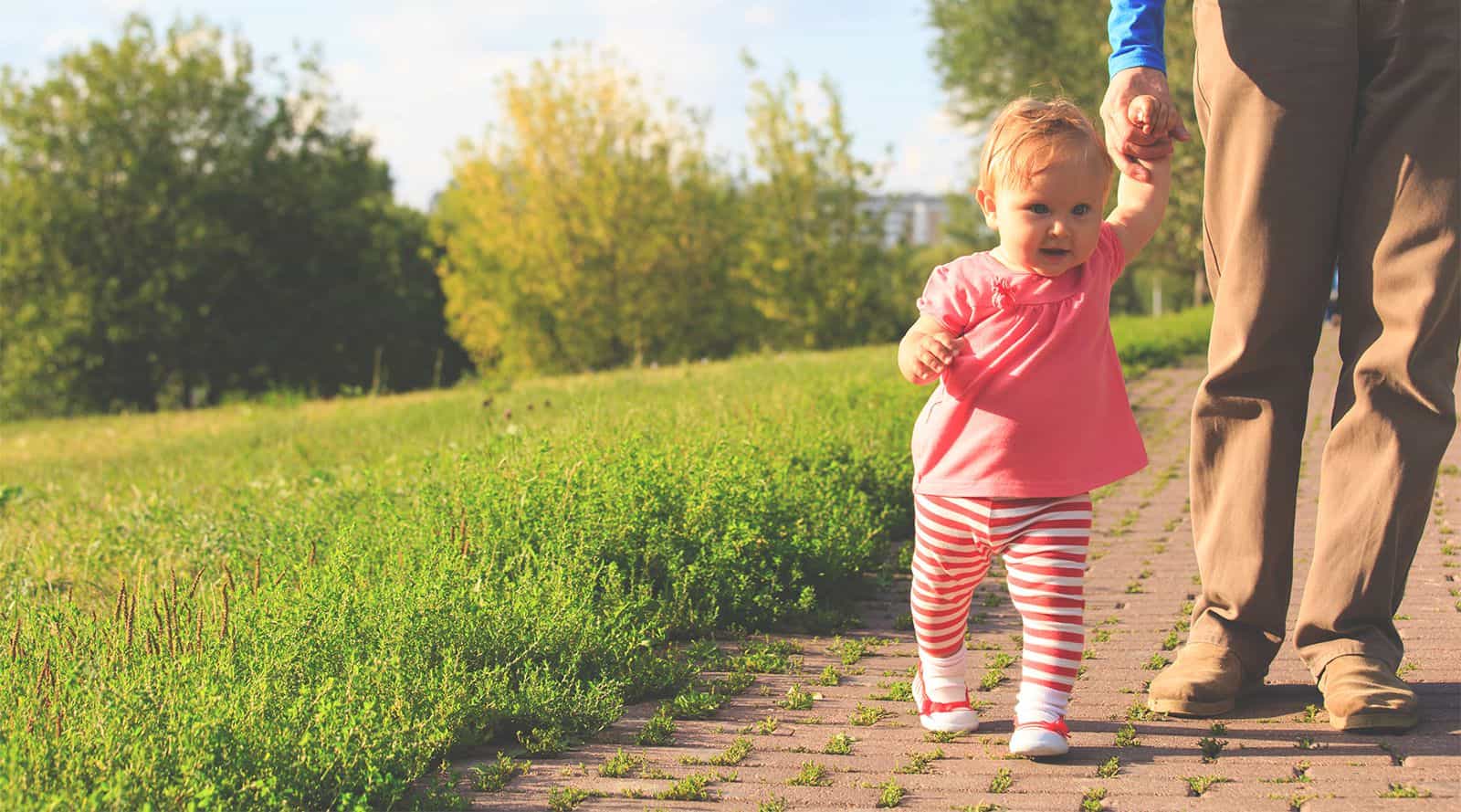 Teaching your baby to walk