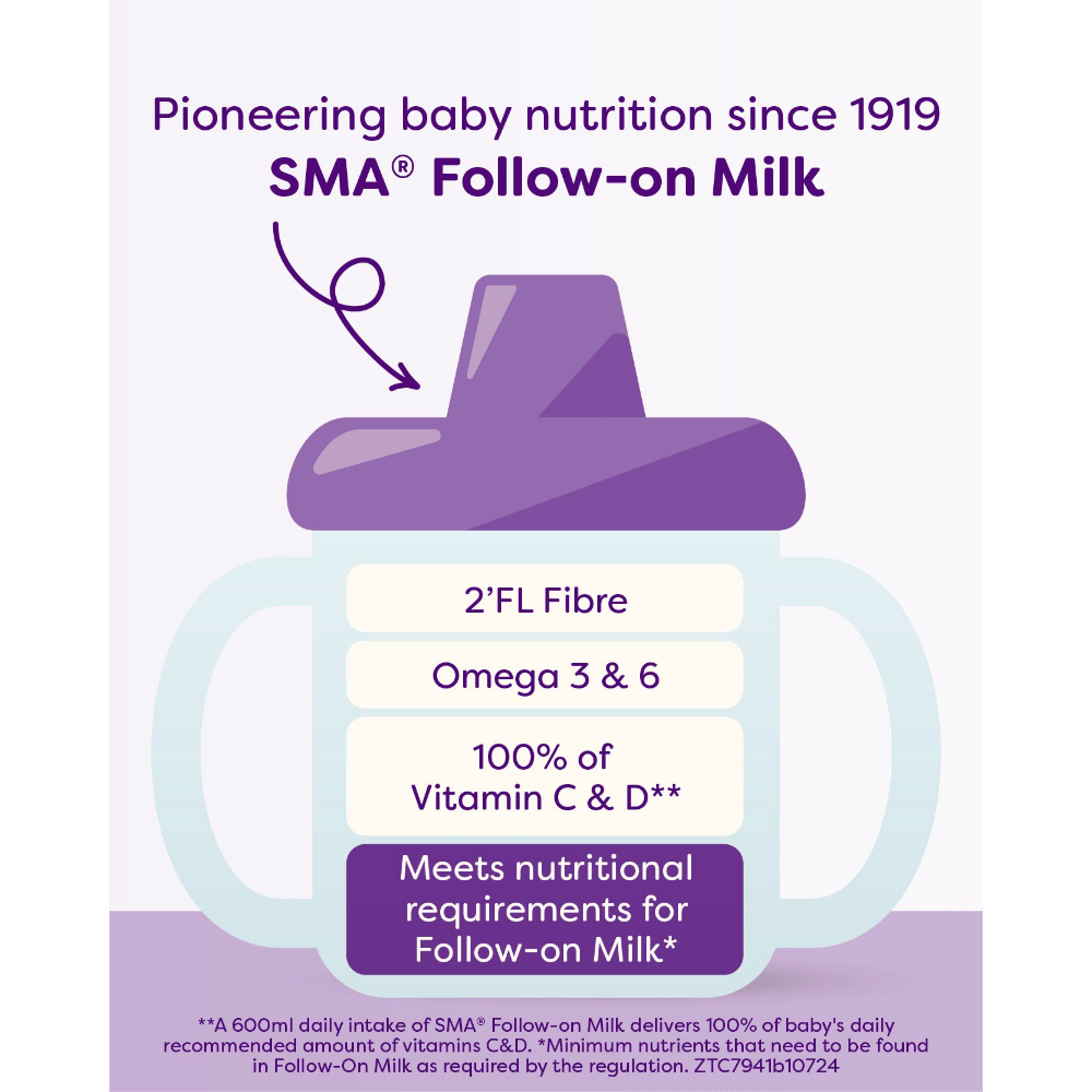 SMA® Follow-on Milk Ready to Drink - 6x200ml | SMA Baby